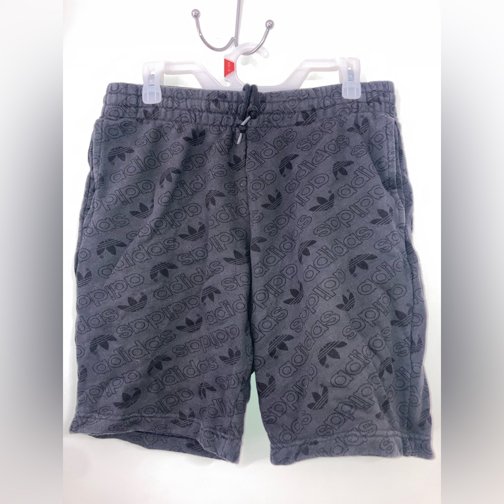 Excellent Condition Adidas Originals All Over Print Fleece Shorts